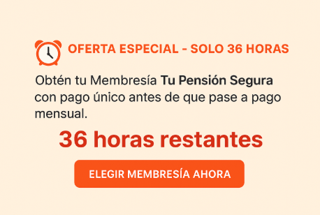 Últimas 36 Horas para Obtener tu Membresía con Pago Único