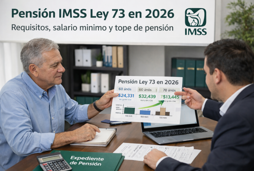 Pensión IMSS Ley 73 en 2026: lo que debes saber este año